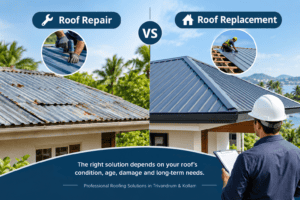 Roof Replacement vs Roof Repair